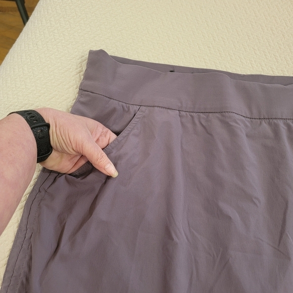 Columbia Gray Skirt with Drawstrings Built In Shorts Activewear Skort Size XL - Picture 2 of 15